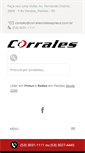 Mobile Screenshot of corrales.com.br